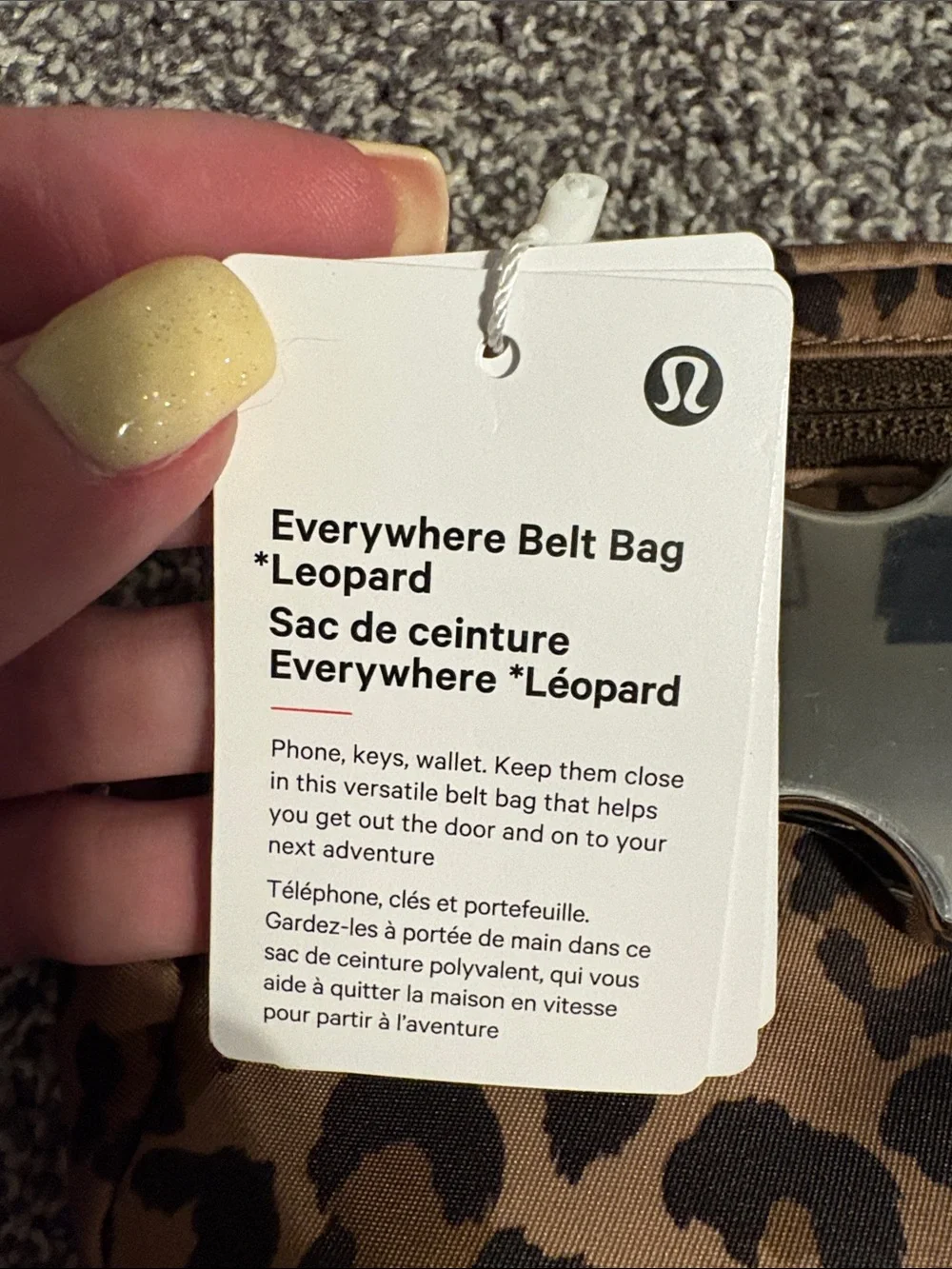 Lululemon Everywhere Belt Bag *Leopard - Picture 2 of 5